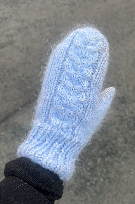Cable Mittens - Knitting Pattern